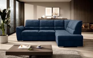 Wohnideebilder Siber Dunkelblau Ecksofas & Eckcouches CO-SIB-RT-40NU