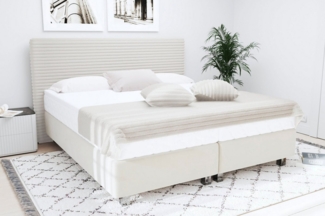 Westfalia Schlafkomfort Boxspringbett Sven, inkl. Zierkissen, wahlweise mit und ohne Kaltschaum-Topper