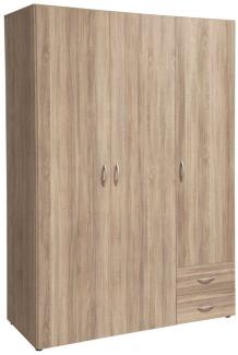 Schlafkontor Drehtürenschrank Base Kleiderschrank Joe Garderobe Hochschrank Wäscheschrank, Bega Schrank Schlafzimmer Bestseller in 3 Breiten und 2 Farben