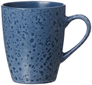 Ritzenhoff & Breker Becher Kitwe, Kaffeebecher, Teetasse, Kaffee Tasse, Steinzeug, Blau, 370 ml, 271911