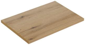 Waschtischplatte 80 cm, Eiche, NEWPORT-56-OAK