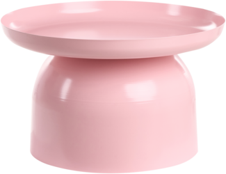 Couchtisch TORRENS Metall Pastellrosa