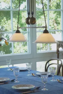 Deckenleuchte ED81-38op Berliner Messing