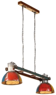 vidaXL Hängelampe Industrie-Stil 25 W Mehrfarbig 111 cm E27 344394