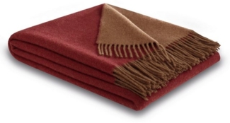 Plaid Soft Impression im Doubleface-Look, Biederlack, Wolle-Kaschmir-Mix