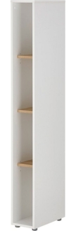 Lomadox Regal CRISP-61, in anthrazit mit Wotan Eiche, ca. 20/157/40 cm