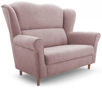 MOEBLO Sofa SILABELLA, Couch Polstermöbel Sitzmöbel Wohnzimmermöbel 2-Sitzer-Sofa Stoffsofa, (BxTxH):144 x 83 x 104 cm