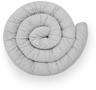 Ehrenkind Nestchenschlange Bettschlange Cord aus 100% Bio-Baumwolle, Schutz und Geborgenheit, (Kuschelschlange, Bettumrandung Babybett), Bettschlange Baby