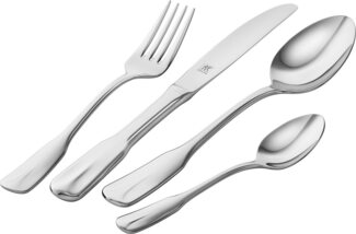 Zwilling Besteck-Set Maryland (60-tlg), 12 Personen, Edelstahl 18/10, elegante, klassische Form, rostfreier Edelstahl 18/10, poliert