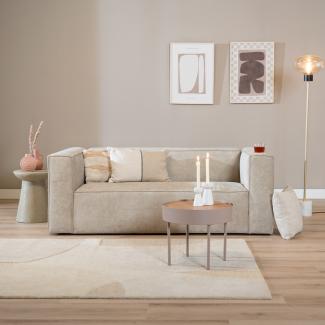 Bronx71 Sofa Memphis 2,5-Sitzer Stoff taupe