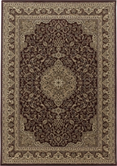Teppium Teppich Orientalisch Design, Rechteckig, Höhe: 9 mm, Orient Teppich Wohnzimmer Orientalisch Design Kurzflor Pflegeleicht