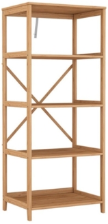 Bücherregal Novaro Bambus 48.3 x 114 cm mit 5 Fächern Vicco