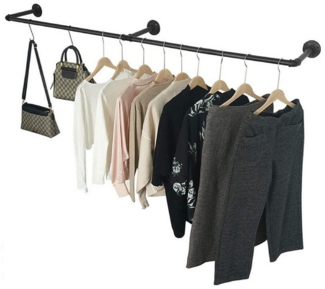 Youyijia Kleiderständer Clothes Rack for Wall 200 cm Pipe