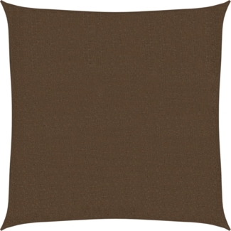 vidaXL Sonnensegel 160 g/m² Braun 2,5x2,5 m HDPE 311768