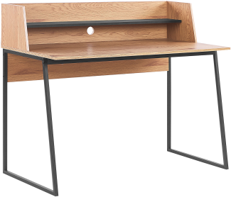 Schreibtisch 120 x 59 cm Heller Holzfarbton GORUS