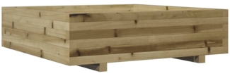vidaXL Pflanzkübel 90x90x26,5 cm Kiefernholz Imprägniert 847317