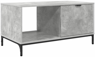 Couchtisch, Sofatisch Beton Grau 90 x 49 x 46 cm Holzwerkstoff