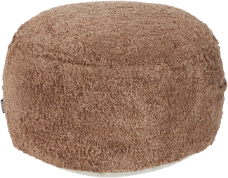 Pouf KANDHKOT Braun Baumwolle 50 cm 50 cm