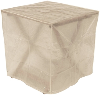Abdeckhaube Tisch 70 x 70 x 70 cm eckig, PE transparent