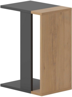 Decortie Beistelltisch Zetti, C-Modell-Beistelltisch,40 x 30 x 57 cm