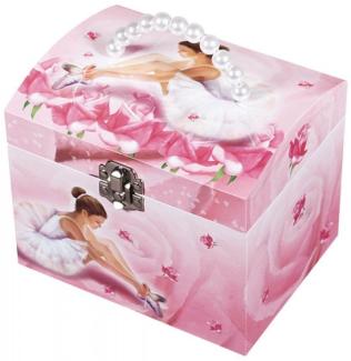 Phosphoreszierende Musik Schmuck Koffer Tänzerin Rosa - Leuchtet in der Nacht