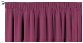 Dekoria Vorhang mit Kräuselband 130 x 40 cm, Cotton Panama