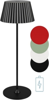 lightling LED Tischleuchte Suela, LED fest integriert, Warmweiß, inkl. Ladestation, On/Off Touch Funktion, Dimmer