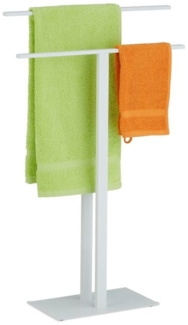 Weißer Handtuchständer T-Design 10043588
