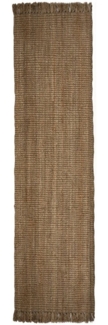 FLAIR RUGS Läufer Jute Boucle, rechteckig, Höhe: 7 mm, aus 100% Jute, mit Fransen, aus Naturfasern