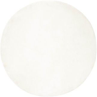 vidaXL Kunstfell Hasen Teppich Olite Creme Ø 160 cm Polyester 42021670