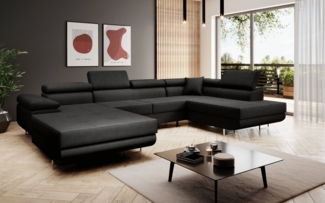 Luxusbetten24 Schlafsofa Designer Sofa Matera, mit Schlaf- und Klappfunktion