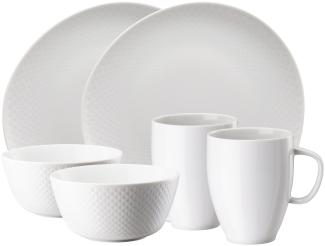 Rosenthal Junto Weiss Frühstücksset 6tlg