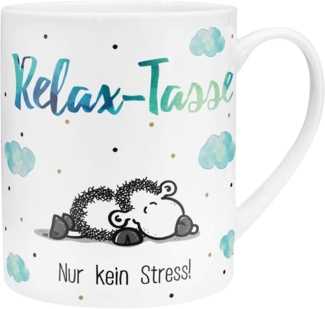 Tasse Kaffeetasse Kaffeebecher Teetasse XL 60cl Sheepworld Relax-Tasse 45755