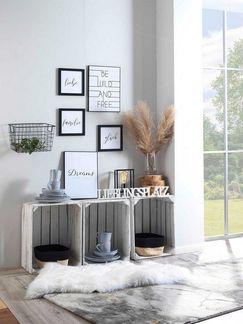 Home4You Fellteppich Schaffell, B 55 cm x L 90 cm, Naturweiß, fellförmig