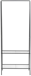 vidaXL Kleiderständer 59 x 35 x 150 cm Schwarz 246724