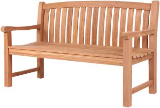 Teakholz Gartenbank WOODIE, 150 cm in natur