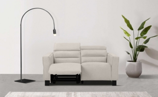 Places of Style 2-Sitzer Carpari, 162 cm, mit manueller od. elektrischer Relaxfunktion, (USB A/C), sowie Kopfteilverstellung