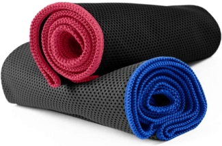 NirvanaShape Handtücher Kühl-Tuch eiskalt mit sofortiger Kühlwirkung kühlendes Handtuch, sofortiger Kühlwirkung, ultraleicht, Ideal für Sport & Freizeit