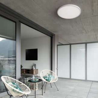 Nova Luce 9060190 DIXIE LED Deckenleuchte 3000-4000-6500K 3200lm Weiss 40cm