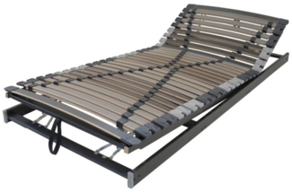 Bettenkiste XXXL Exclusiv Lattenrost bis 280 kg - Rahmen KF verstellbar, 90x200 cm