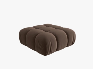 Micadoni Hocker Bellis Samtstoff Braun