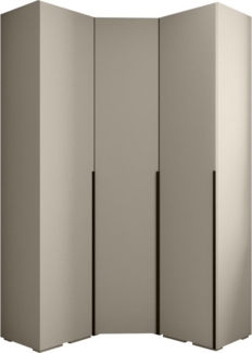 ABIKS MÖBEL Kompaktgarderobe INOVA 1 SATZ 4 Möbelset, Garderobe mit Kleiderstange und Regalen