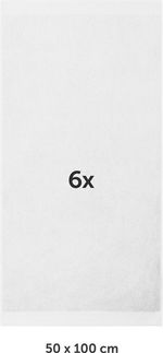 Blumtal Handtücher Premium Set, weich und saugstark in 50x100 cm, Frottee (6-St), in Premium Qualität 500 g/m²aus 100% Baumwolle