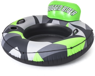 Hydro-Force™ Schwimmsitz mit Rückenlehne „Rugged Rider I" Ø 135 cm
