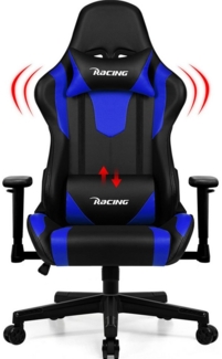 Adormii Gaming-Stuhl Gaming Stuhl ergonomisch Gaming Chair Bürostuhl verstellbare (Gaming Stuhl mit verstellbaren Lendenkissen, Armlehne und Kopfstütze, Gamer Stuhl Bequeme Sitzkissen), gepolsterter Gaming-Stuhl, mit Wippfunktion, bis 150 kg Belastbarkeit