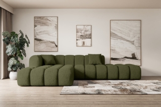 ALTDECOR Ecksofa OLEA-L2, Sofa Praktische Bequeme Funktionsecke Couch L-Form Eckcouch, Corner Sofa U-Form Vielseitige Sofa Wohnlandschaft Wohnzimmer