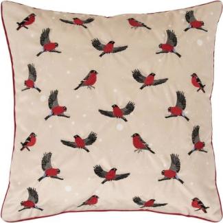 pad Kissenhülle Maise Sand Vögel (45x45cm) 11295-C40-4545