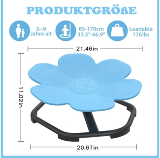 FIVMEN Drehstuhl Kinder Drehstuhl Training Physische Koordination und Gleichgewicht