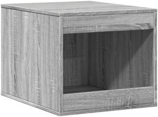 vidaXL Katzenklo Grau Sonoma 47x59x42 cm Holzwerkstoff 857765
