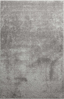 Homie Living Teppich Flavio, quadratisch, Höhe: 30 mm, Hochflor, gewebt, weich, uni, Wohnzimmer, Schlafzimmer, waschbar